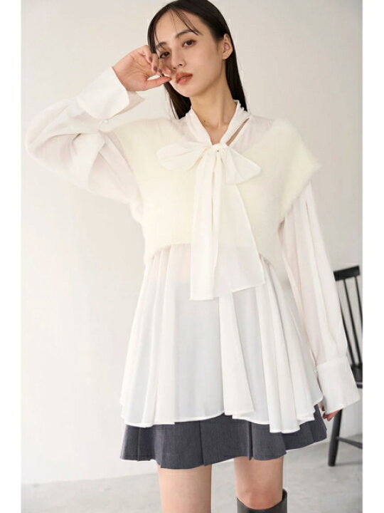 楽天市場】【SOLD OUT】【SALE30%OFF】SNIDEL スナイデル ニットベスト 