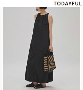 yyzTODAYFUL gDfCt Gather Balloon Dress 12510322 MU[o[hX 2025prefall 2025H V LZԕis