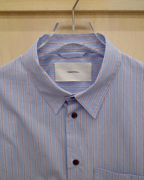 楽天市場】【即日発送】TODAYFUL トゥデイフル Stripe Pocket Shirts 