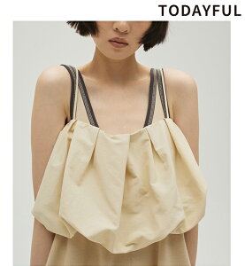 �y�\�񏤕i�zTODAYFUL �g�D�f�C�t�� Tuck Balloon Camisole 12610419 6����`6�������ח\�� �㕥�����ϗ��p�s�� �^�b�N�o���[���L���~�\�[�� 2026spring/summer 2026�t�� �V�� �L�����Z���ԕi�s��