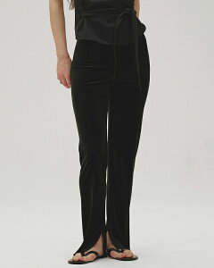 �y�\�񏤕i�zTODAYFUL �g�D�f�C�t�� Velour Slit Leggings 12620703 8�����`9�������ח\�� �㕥�����ϗ��p�s�� 2026Prefall 2026�H�~ �V�� �L�����Z���ԕi�s��