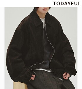 �y�\�񏤕i�zTODAYFUL �g�D�f�C�t�� Suede Zip Blouson 12620204 9�����`10�������ח\�� �㕥�����ϗ��p�s�� 2026Prefall 2026�H�~ �V�� �L�����Z���ԕi�s��