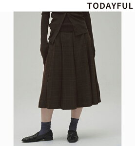 �y���Ԍ���|�C���g5%�I2/8(��)23:59�܂Łz�y�\�񏤕i�zTODAYFUL �g�D�f�C�t�� Pleats Bermuda Pants 12620707 9�����`10�������ח\�� �㕥�����ϗ��p�s�� 2026Prefall 2026�H�~ �V�� �L�����Z���ԕi�s��