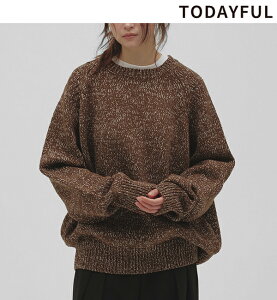 �yTODAYFUL �\�� �|�C���g5% 6/7(��)�܂Łz�y�\�񏤕i�zTODAYFUL �g�D�f�C�t�� Raglan Knit Pullover 12620529 10�����`11�������ח\�� �㕥�����ϗ��p�s�� 2026winter 2026�~ �V�� �L�����Z���ԕi�s��