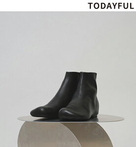 �yTODAYFUL �\�� �|�C���g5% 6/7(��)�܂Łz�y�\�񏤕i�zTODAYFUL �g�D�f�C�t�� Square Leather Flat Boots 12621019 10�����`11�������ח\�� �㕥�����ϗ��p�s�� 2026winter 2026�~ �V�� �L�����Z���ԕi�s��