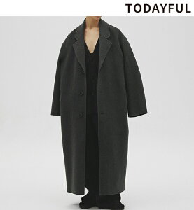�y���Ԍ���|�C���g5%�I6/7(��)23:59�܂Łz�y�\�񏤕i�zTODAYFUL �g�D�f�C�t�� Wool Over Coat 12620005 11����`12������ח\�� �㕥�����ϗ��p�s�� 2026winter 2026�~ �V�� �L�����Z���ԕi�s��
