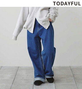 �yTODAYFUL �\�� �|�C���g5% 6/7(��)�܂Łz�y�\�񏤕i�zTODAYFUL �g�D�f�C�t�� Cary's Denim 12611401 11�����`12�������ח\�� �㕥�����ϗ��p�s�� 2026winter 2026�~ �V�� �L�����Z���ԕi�s��