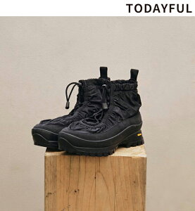 �yTODAYFUL �\�� �|�C���g5% 6/7(��)�܂Łz�y�\�񏤕i�zTODAYFUL �g�D�f�C�t�� Vibramsole Drawstring Sneakers 12621046 11�����`12�������ח\�� �㕥�����ϗ��p�s�� 2026winter 2026�~ �V�� �L�����Z���ԕi�s��