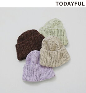 �yTODAYFUL �\�� �|�C���g5% 6/7(��)�܂Łz�y�\�񏤕i�zTODAYFUL �g�D�f�C�t�� Lowgauge Hand Beanie 12621022 12�����`1�������ח\�� �㕥�����ϗ��p�s�� 2026winter 2026�~ �V�� �L�����Z���ԕi�s��