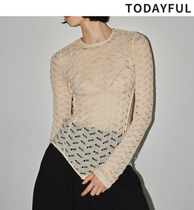 楽天市場】【SOLD OUT】TODAYFUL トゥデイフル /Jacquard Bodysuit 