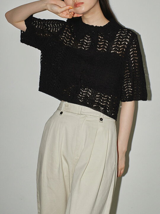 楽天市場】【SOLD OUT】TODAYFUL トゥデイフル /Lace Knit Shirts 