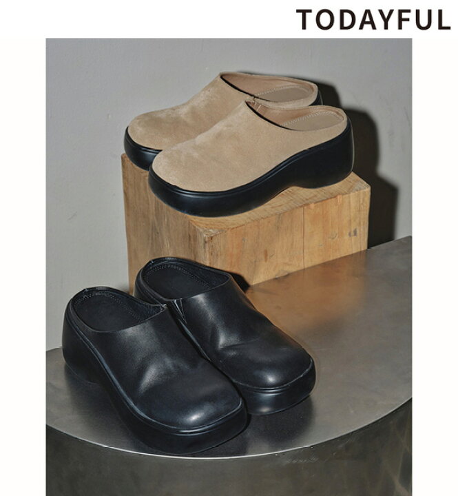 楽天市場】【SOLD OUT】TODAYFUL トゥデイフル Volume Sole Sabot 