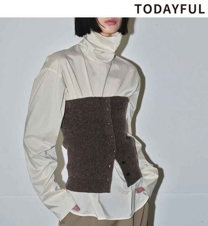TODAYFUL Rib Knit Bustier