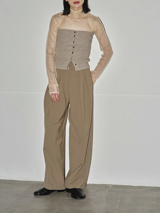 楽天市場】【SOLD OUT】TODAYFUL トゥデイフル Rib Knit Bustier 