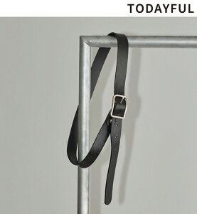 �y�ē��ׁz�y���������zTODAYFUL �g�D�f�C�t�� Backle Leather Belt 12591020 �o�b�N�����U�[�x���g �{�v ���U�[ �x���g �y�y�V�����L���O1�ʊl���z 2025prefall 2025�H �V�� �L�����Z���ԕi�s��