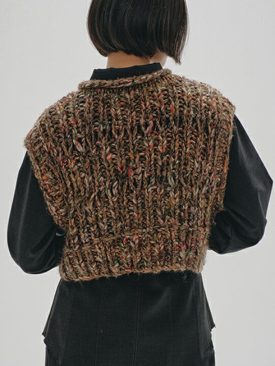 楽天市場】【SOLD OUT】TODAYFUL トゥデイフル Mix Handknit Vest 