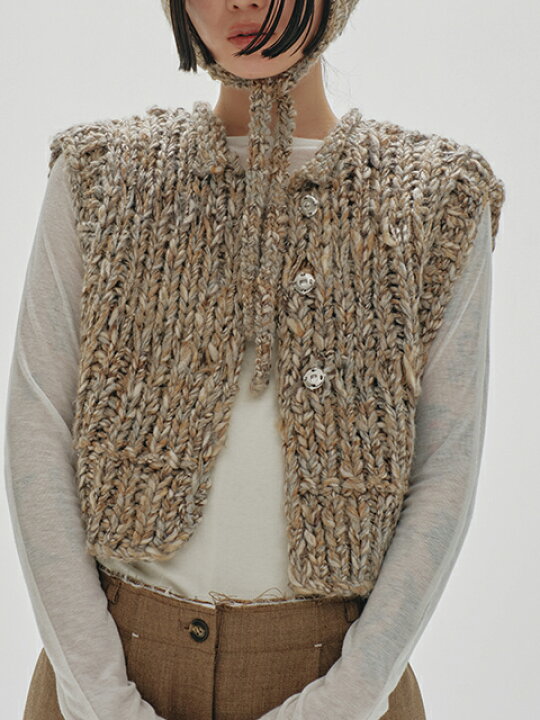 楽天市場】【SOLD OUT】TODAYFUL トゥデイフル Mix Handknit Vest 