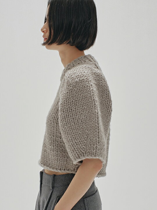 Puffsleeve Hand Knit TODAYFUL 晒せ