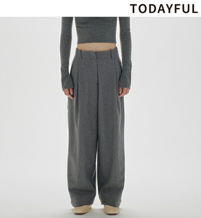 楽天市場】【SOLD OUT】TODAYFUL トゥデイフル Wool Painter Pants 