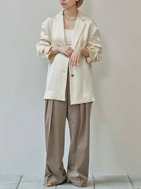 楽天市場】【SOLD OUT】TODAYFUL トゥデイフル Satin Over Jacket 