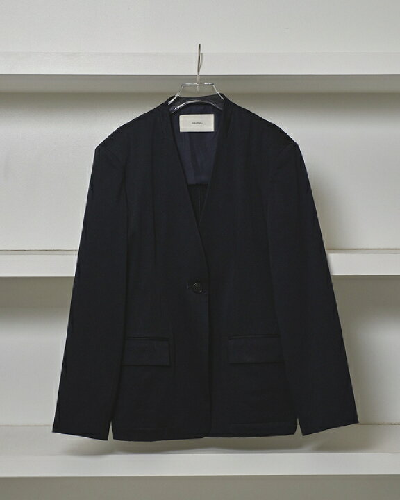 楽天市場】【即日発送】TODAYFUL トゥデイフル Collarless Cottonsatin 