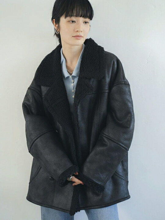 Ungrid ボアジャケット ungrid アウター Ungrid佐藤薫さんのブルゾンを 
