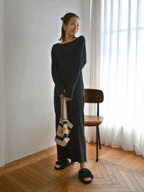 【期間限定12%OFF】【即日発送】Ungrid アングリッド バックオープンフィットカットワンピース 112410304201 24SS 2024春夏 新作 キャンセル返品不可 あす楽