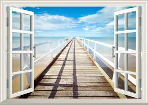 G敗 ǎ|X^[ (͂V[) -̌iF- r[` C l V JuC C ydl^gbNA[gz LN BCH-002MA1 (A1 830mm×585mm) { EH[XebJ[ 