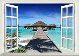 G敗 ǎ|X^[ (͂V[) -̌iF- r[` oK[ fBu y C ydl^gbNA[gz LN BCH-022MA2 (A2 594mm×420mm) { EH[XebJ[ 