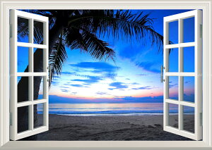 G敗 ǎ|X^[ (͂V[) -̌iF- 閾̃r[` JuC̓̏o V̖ C y  ydl^gbNA[gz LN BCH-029MA1 (A1 830mm×585mm) { E