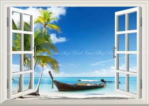 G敗 ǎ|X^[ (͂V[) -̌iF- v[Pbg r[`̃V̖؂ƃ{[g C ydl^gbNA[gz LN BCH-059MA1 (A1 830mm×585mm) { EH[XebJ