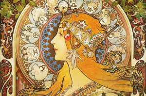 G敗 ǎ|X^[ (͂V[) AtHXE~V 12{ Abv 1896-97N Zodiac LN K-MCH-007S2 (603mm×397mm) { EH[XebJ[ C|X^[