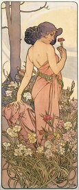 楽天市場 ミュシャ 絵画 壁紙 壁紙 装飾フィルム インテリア 寝具 収納の通販