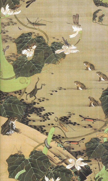 楽天市場 絵画風 壁紙ポスター はがせるシール式 伊藤若冲 池辺群虫図 池辺群蟲図 じゃくちゅう 生誕300年 キャラクロ K Itj 026s1 576mm 966mm 建築用壁紙 耐候性塗料 インテリア レアルインターショップ