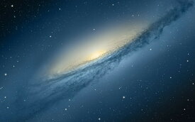 絵画風 壁紙ポスター (はがせるシール式) 銀河 ギャラクシー 渦巻銀河 Milky Way 星団 星雲 ブラックホール 宇宙 天体 神秘 キャラクロ SPC-024W1 (ワイド版 921mm×576mm) ＜日本製＞ ウォールステッカー お風呂ポスター