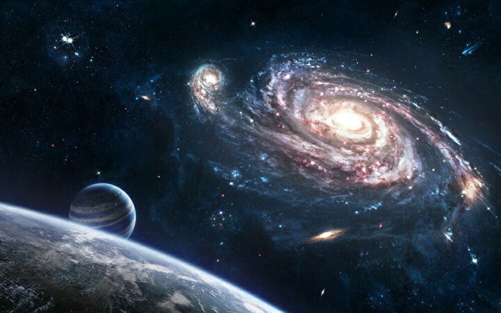 楽天市場 絵画風 壁紙ポスター はがせるシール式 宇宙空間 銀河 惑星 彗星 流れ星 コスモス ギャラクシー 恒星 宇宙 天体 神秘 キャラクロ Spc 026w1 ワイド版 921mm 576mm 日本製 ウォールステッカー お風呂ポスター レアルインターショップ