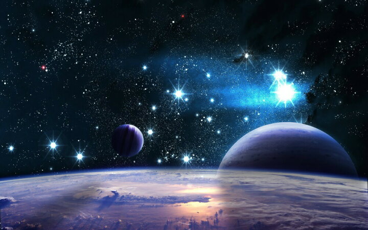 楽天市場 絵画風 壁紙ポスター はがせるシール式 宇宙空間 惑星と星の競演 星座 彗星 恒星 流れ星 コスモス ギャラクシー 天体 神秘 キャラクロ Spc 027w2 ワイド版 603mm 376mm 建築用壁紙 耐候性塗料 インテリア レアルインターショップ