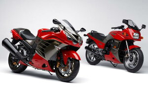 G敗 ǎ|X^[ (͂V[) JTL Ninja ZX-14R 2015N(US) & GPZ900R Ninja 1984N jW oCN LN ZX14-002W1 (Ch 921mm×576mm) { EH[XebJ[ C