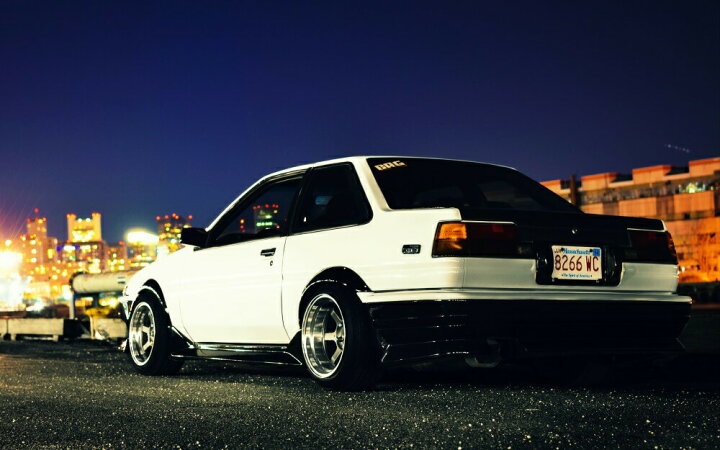 楽天市場 絵画風 壁紙ポスター はがせるシール式 トヨタ Ae86 スプリンター トレノ 2ドア カスタム ドリフト キャラクロ Ae86 005w2 ワイド版 603mm 376mm 建築用壁紙 耐候性塗料 インテリア レアルインターショップ