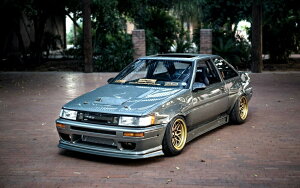 �G�敗 �ǎ��|�X�^�[ (�͂�����V�[����) �g���^ AE86 GT-S �J���[�����r�� �`���[�j���O�J�[ �h���t�g �L�����N�� AE86-006W2 (���C�h�� 603mm×376mm) �����{���� �E�H�[���X�e�b�J�[ �����C�|�X�^�[