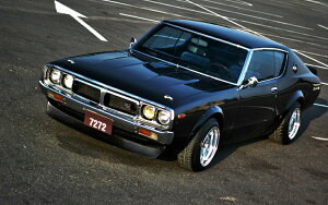 �G�敗 �ǎ��|�X�^�[ (�͂�����V�[����) ���Y �X�J�C���C�� 2000GT-R KPGC110�^ �P������ �_�b�g�T�� 240K 1974�N �L�����N�� C110-005W2 (���C�h�� 603mm×376mm) �����{���� �E�H�[���X�e�b�J�[ �����C�|