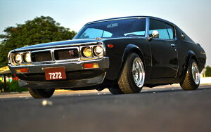 �G�敗 �ǎ��|�X�^�[ (�͂�����V�[����) ���Y �X�J�C���C�� 2000GT-R KPGC110�^ �P������ �_�b�g�T�� 240K 1974�N �L�����N�� C110-007W2 (���C�h�� 603mm×376mm) �����{���� �E�H�[���X�e�b�J�[ �����C�|