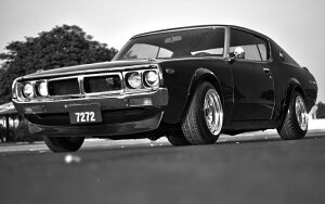 �G�敗 �ǎ��|�X�^�[ (�͂�����V�[����) ���Y �X�J�C���C�� 2000GT-R KPGC110�^ �P������ �_�b�g�T�� 240K 1974�N ���m�N�� �L�����N�� (���C�h�� 603mm×376mm) �����{���� �E�H�[���X�e�b�J�[ �����C