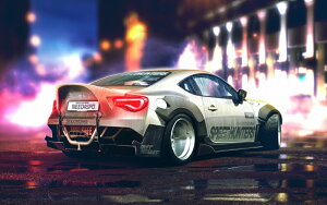 G敗 ǎ|X^[ (͂V[) g^ GT86 Sport TOYOTA 86GT n`N LN GT86-004W1 (Ch 921mm×576mm) { EH[XebJ[ C|X^[