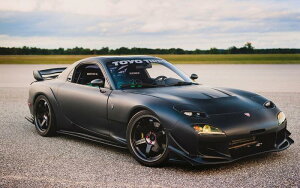 �G�敗 �ǎ��|�X�^�[ (�͂�����V�[����) �}�c�_ RX-7 3��� ����^ �� �`���[�j���O�J�[ �L�����N�� MRX7-001W2 (���C�h�� 603mm×376mm) �����{���� �E�H�[���X�e�b�J�[ �����C�|�X�^�[