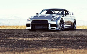 �G�敗 �ǎ��|�X�^�[ (�͂�����V�[����) ���Y GT-R R35 �����^ �J�X�^�� �`���[�j���O�J�[ �j�b�T�� �L�����N�� NR35-038W1 (���C�h�� 921mm×576mm) �����{���� �E�H�[���X�e�b�J�[ �����C�|�X�^�[