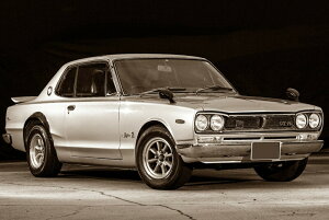 G敗 ǎ|X^[ (͂V[) Y XJCC 2000GT-R  2hAHT ^(KPGC10^) nRXJ 1971N ZsA LN C10-005S1 (864mm×576mm) { EH[XebJ[ C