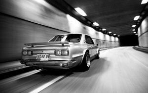 �G�敗 �ǎ��|�X�^�[ (�͂�����V�[����) ���Y �X�J�C���C�� 2000GT-R ���� KPGC10�^ �J�X�^�� �n�R�X�J 1971�N ���m�N�� �L�����N�� C10-025W1 (���C�h�� 921mm×576mm) �����{���� �E�H�[���X�e�b�J�[ ��