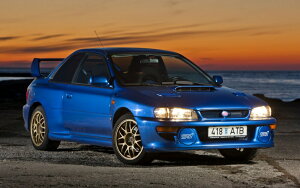 �G�敗 �ǎ��|�X�^�[ (�͂�����V�[����) �X�o�� �C���v���b�T 22B-STi Version WRC97���f�� 1998�N 400����� �����[ �L�����N�� IMPR-001W2 (���C�h�� 603mm×376mm) �����{���� �E�H�[���X�e�b�J�[ �����C