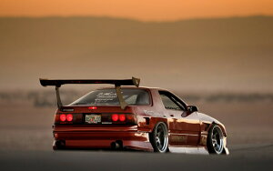 �G�敗 �ǎ��|�X�^�[ (�͂�����V�[����) �}�c�_ RX-7 FC3S �h���t�g JDM ���b�h �L�����N�� MRX7-012W2 (���C�h�� 603mm×376mm) �����{���� �E�H�[���X�e�b�J�[ �����C�|�X�^�[